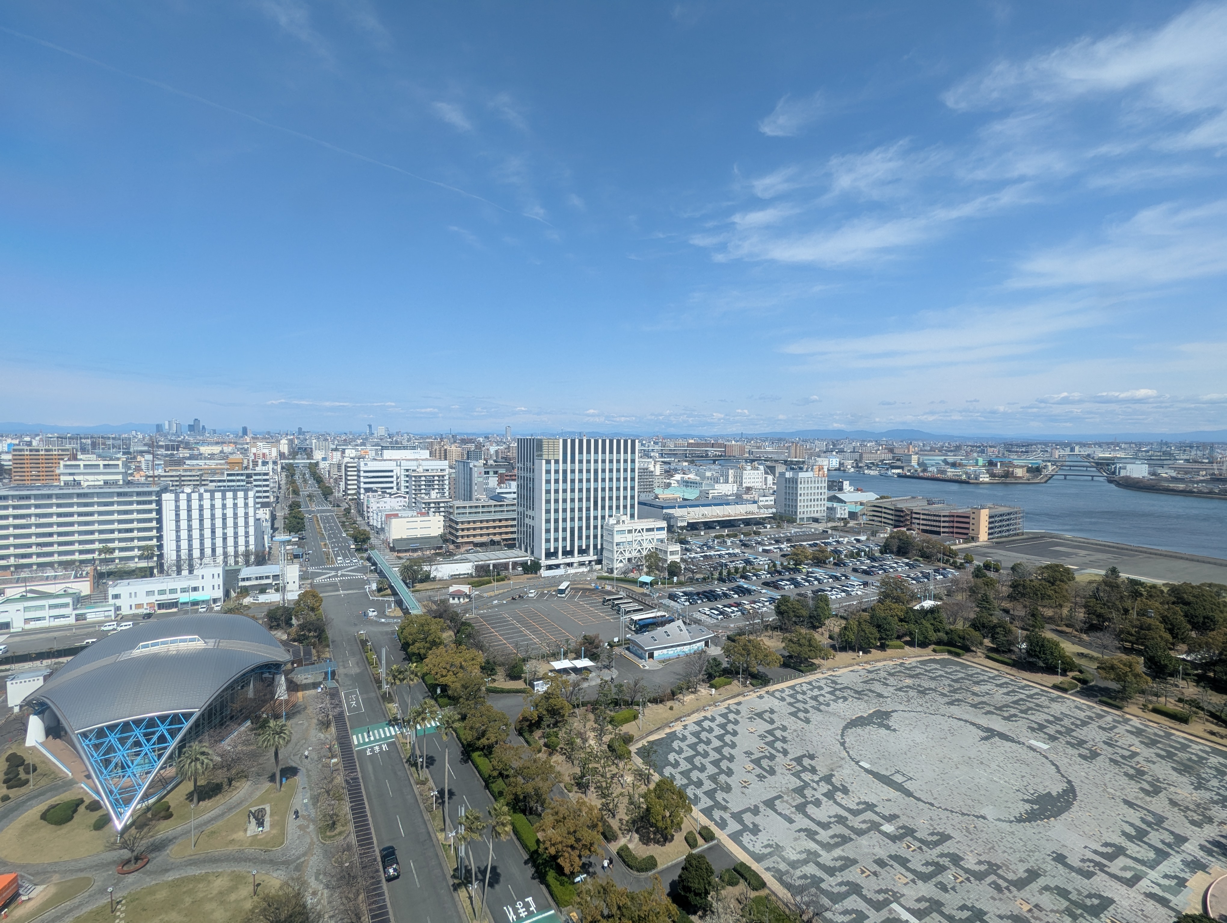 ポートビルからの景色