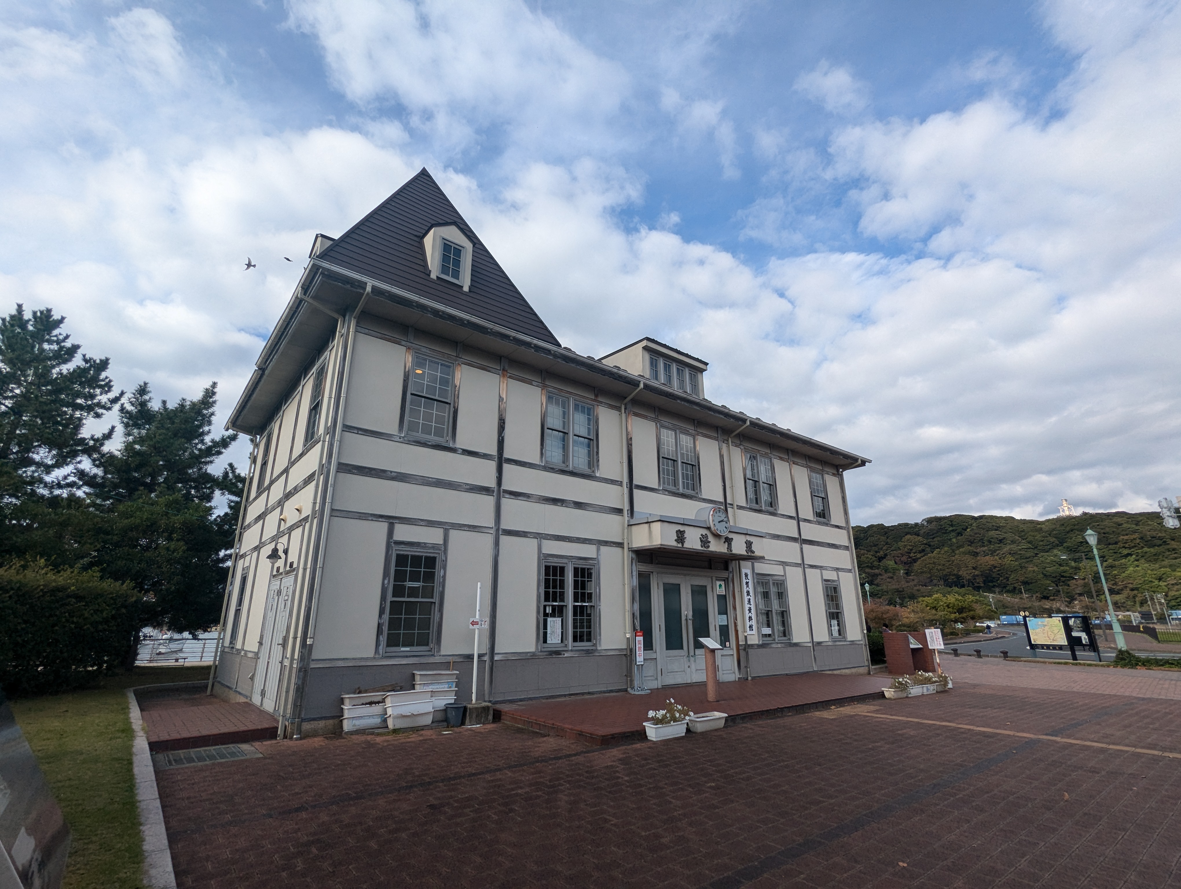 敦賀鉄道資料館の遠景