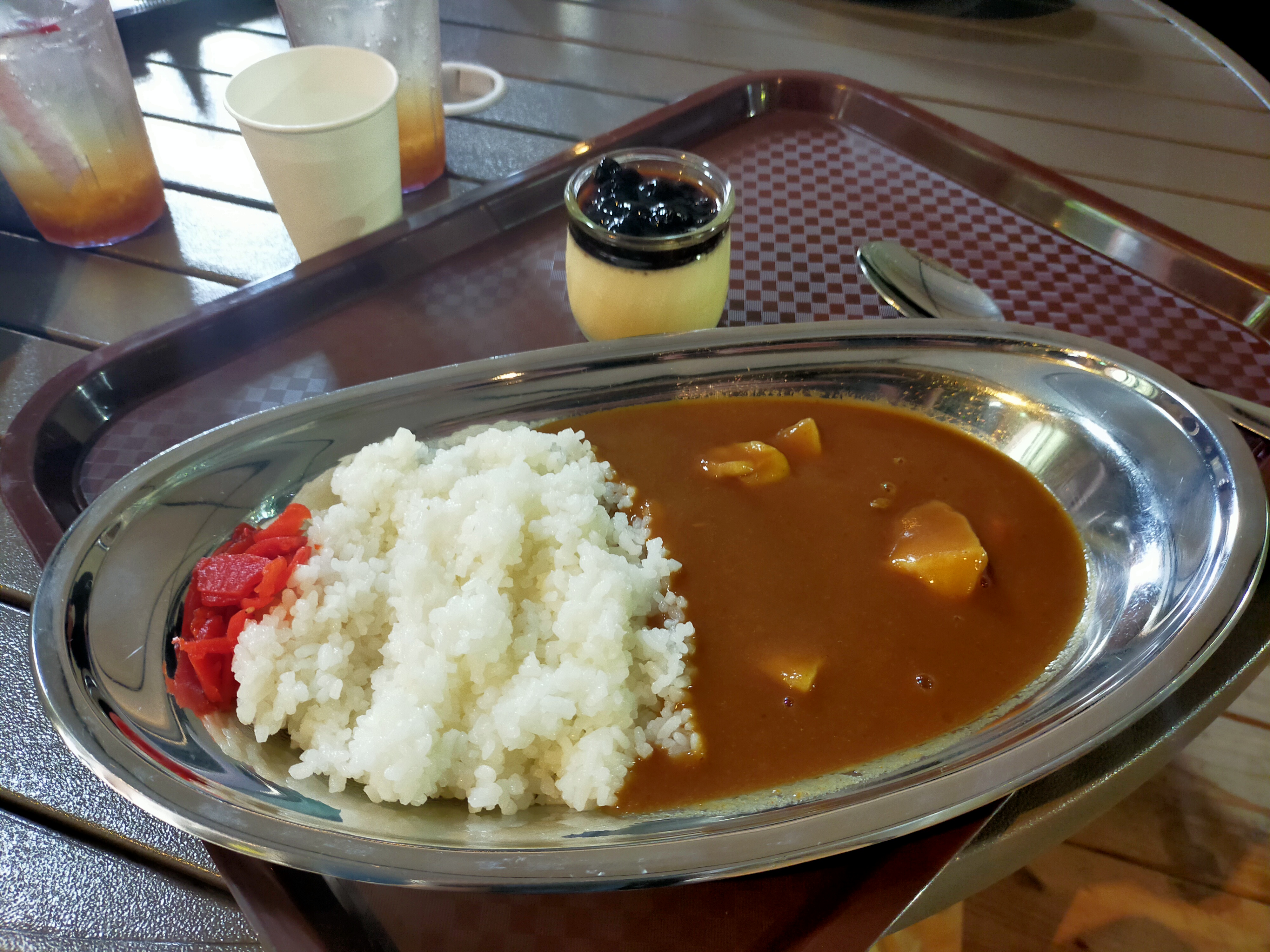 舞鶴海軍カレーふゆづきとプリン