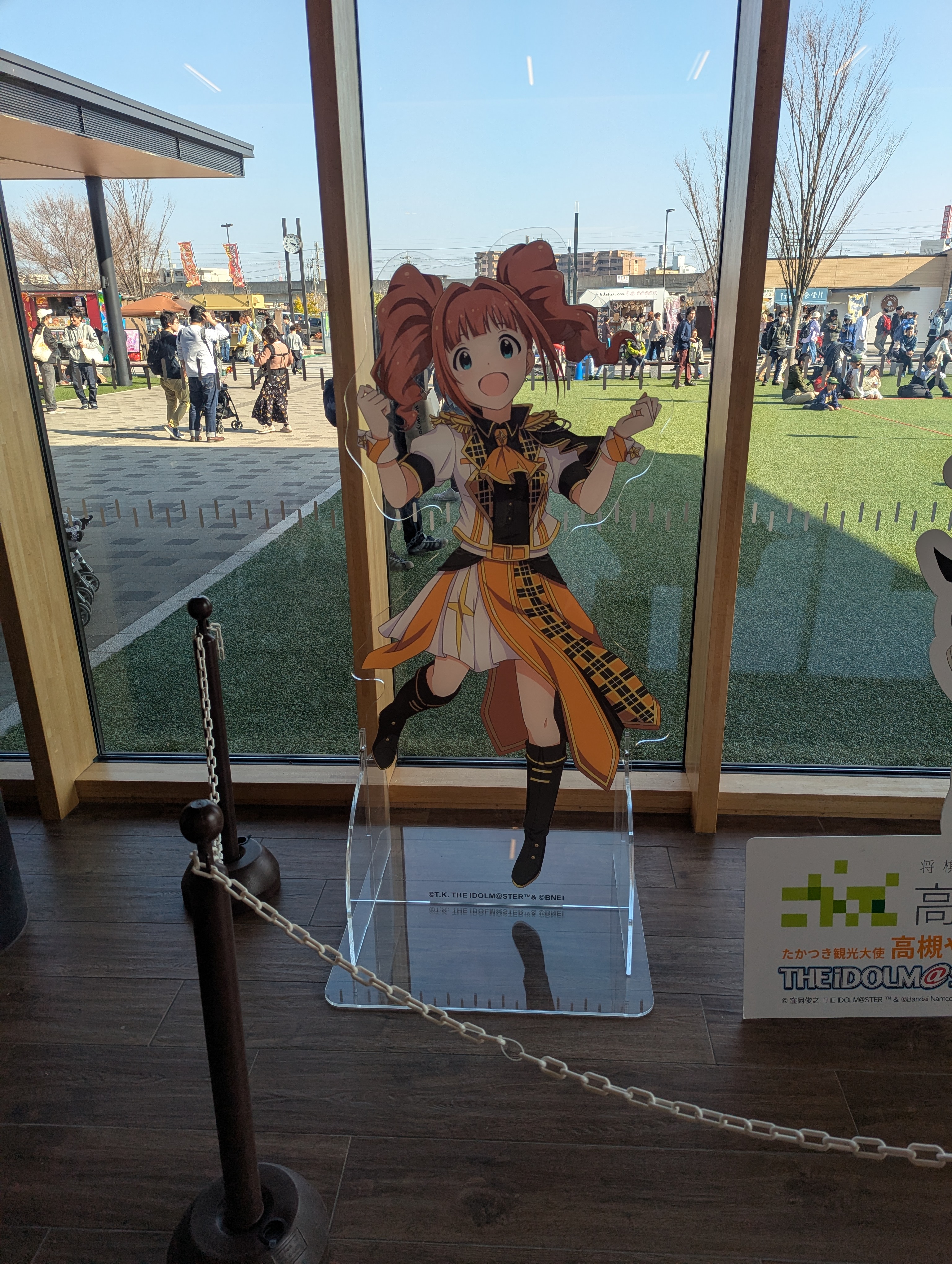 やよいのアクリルパネル